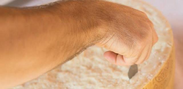 Parmigiano Reggiano da gustare a scaglie